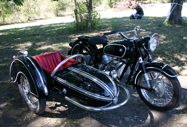 Vintage bmw with sidecar for sale